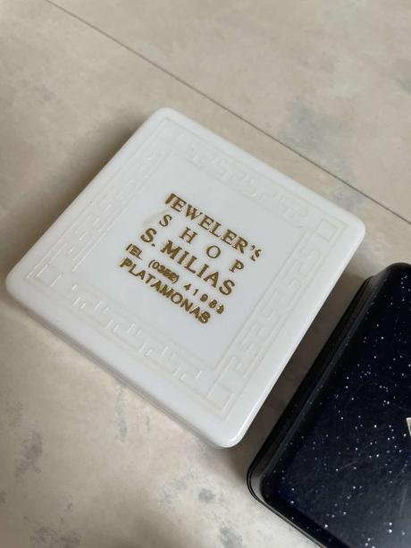 Darčekové obaly/kazetky na šperky/zlato 8 ks, 