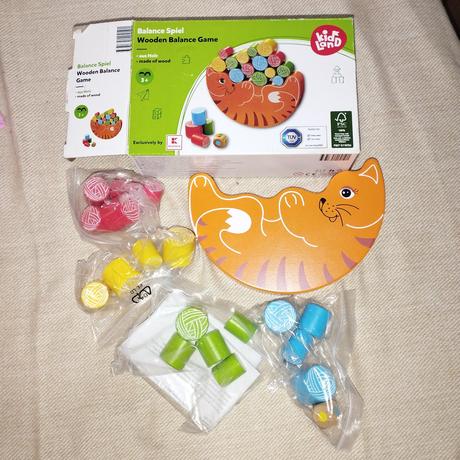 Balančná hra - mačka,