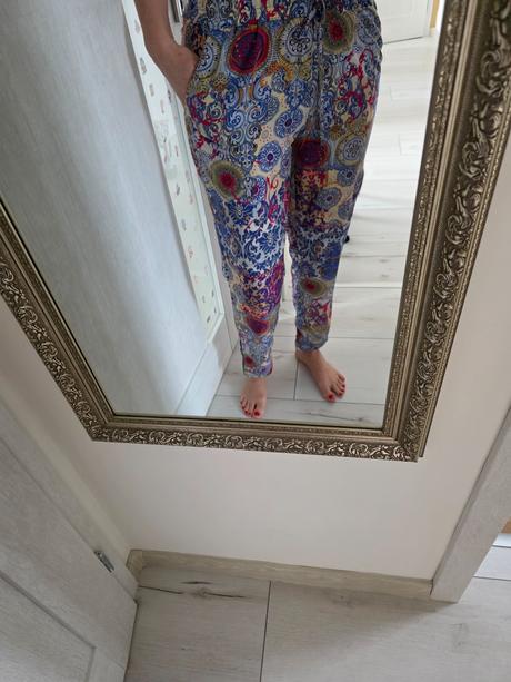 Letné nohavice jean pascale, l