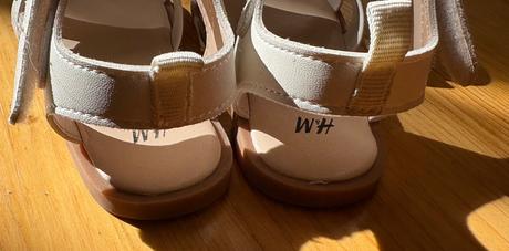 Sandalky s maslickou, h&m,25