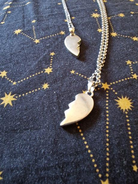 Srdce spojené magnetom 2x retiazka,