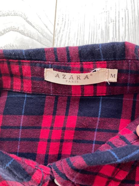 Károvaná dlhšia košeľa, m