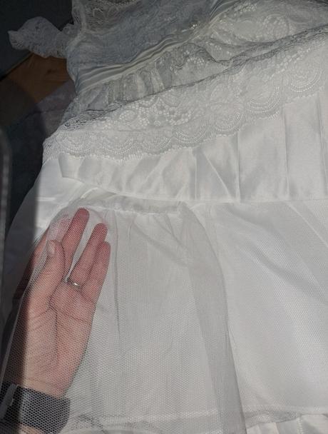 Spoločenské šaty-nové farba maslová, 140