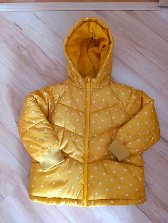 Zimná bodková bunda, sinsay,110