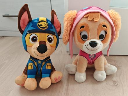 Plyšová hračka labkova patrola modrý chejs, 