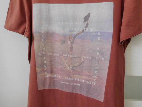 Tričko bavlnené m, v hnedej farbe,, m