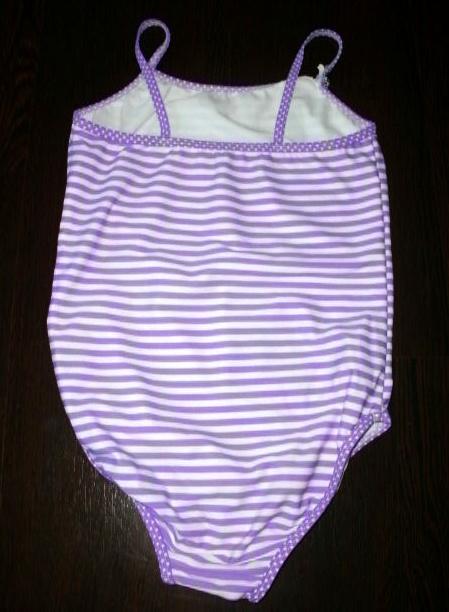Jednoduché fialové plavky pre 10-11 roč. slečnu, tu,146
