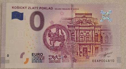 0 bankovka košický zlatý  poklad, 