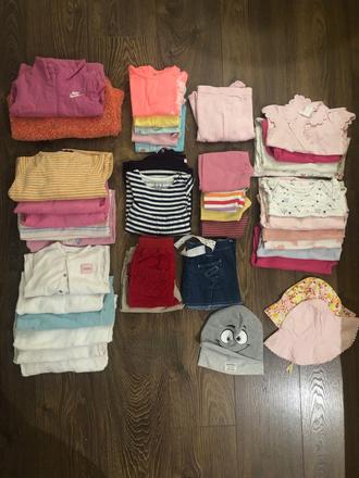 Balík oblečenia veľ. 74, 68–80