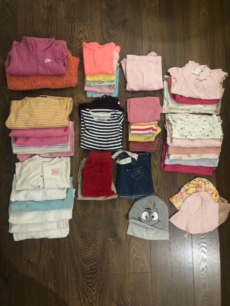 Balík oblečenia veľ. 74, 68–80