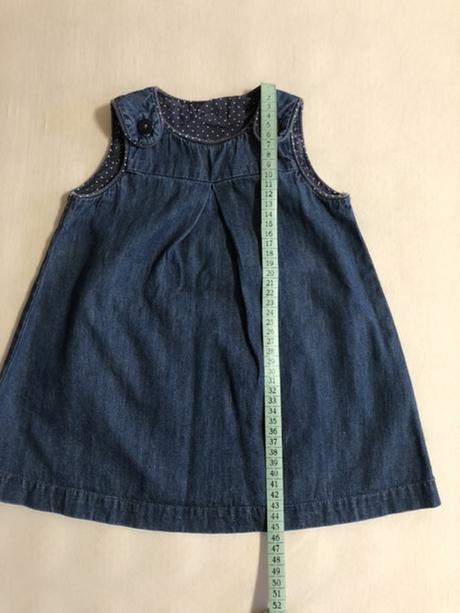 Riflove saty na gombiky, h&m,86