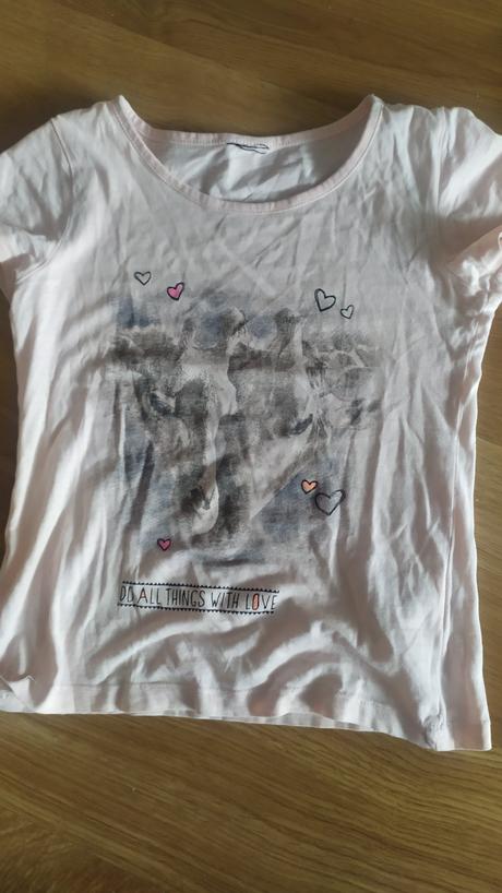 9. balíček triciek 134/140, h&m,134