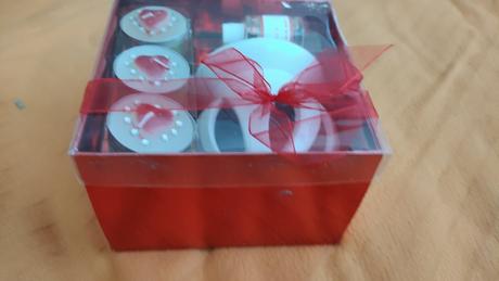 Vonna lampa so svieckami a olejom,