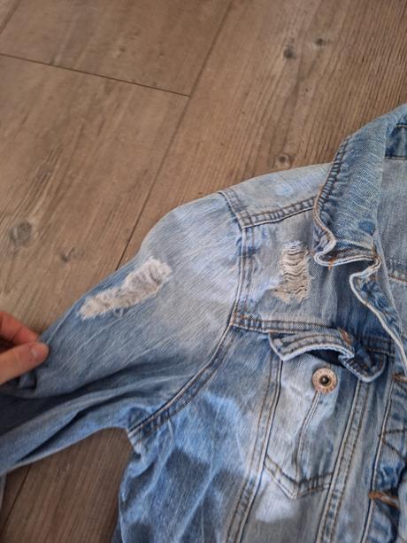Rifloca bunda s dierami, denim co,38