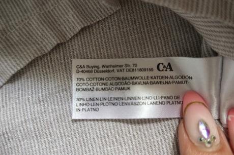 Ľanová košela c&a premium, c&a,146