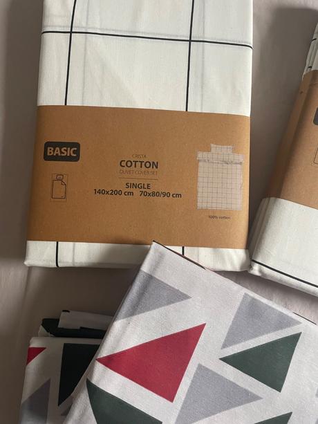 2x súprava posteľnej bielizne, 