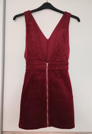 Menčestrová sukňa na traky h&m, h&m,xs