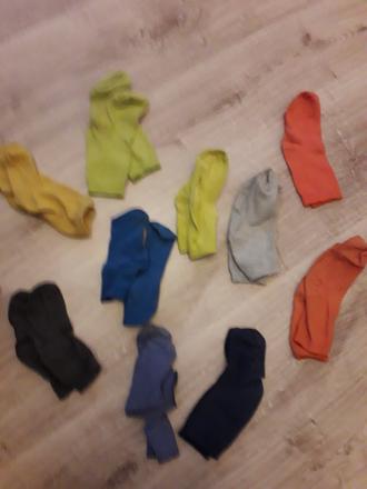 Ponožky, dĺžka 13-15 cm - 10 párov, f&f,22