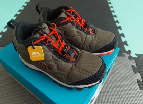 Detské topanky columbia youth firecamp mid 2 wp, columbia,32