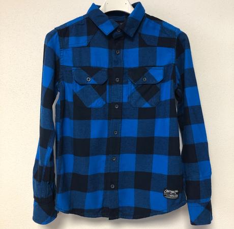 Košeľa flanelová chlapčenská takko č.134/140,8-10y, chapter young,140