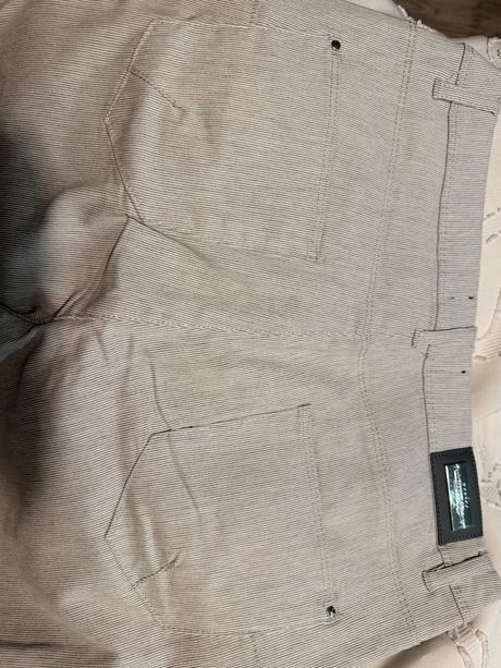 Elasticke sivobiele nohavice, mohito,38