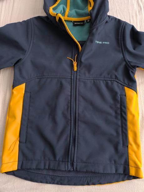 Softshellová bunda, alpine pro,140