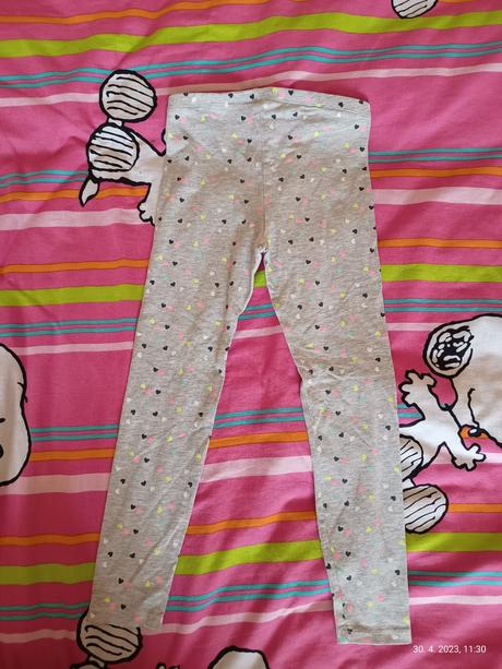 7 ks leginy, teplaky hm, benetton, 104–116