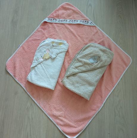 Osuška pre novorodeniatko 3 ks, 