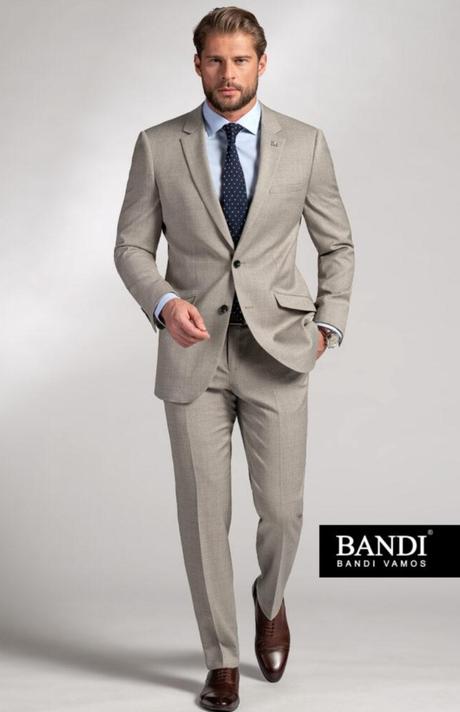 Pánsky oblek bandi -slim strih, l