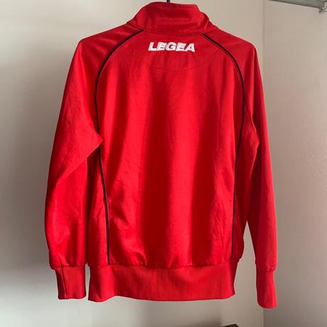 Červená sportovní mikina legea, m