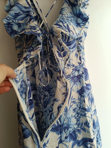 Ľanové letné šaty h&m 34, h&m,34