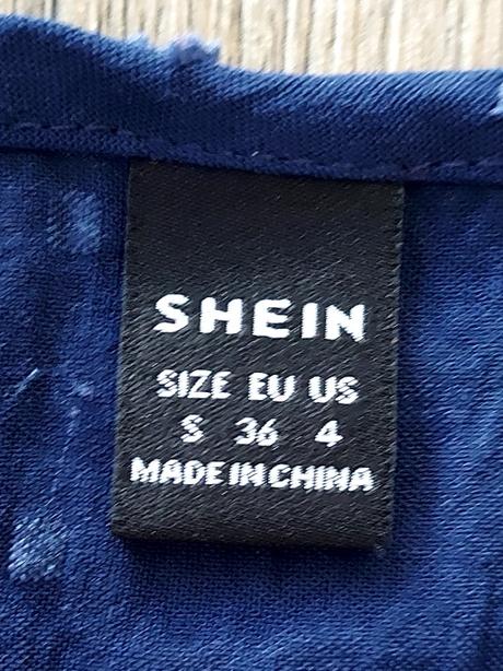 Modré letné šaty, 36