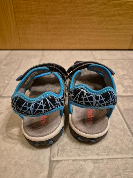 Modré sandále pre chlapca superfit 31, superfit,31