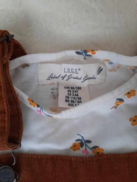 Dievčenský komplet, h&m,104