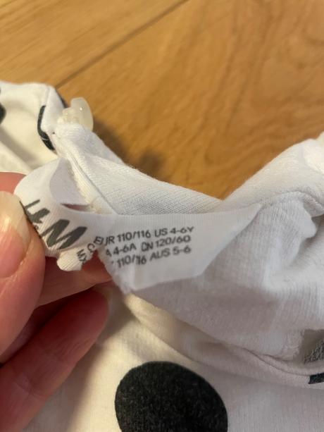 Saty s macickami, h&m,110
