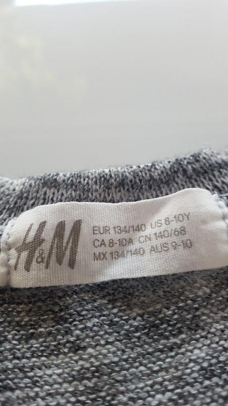 Tenký svetrík nekrčivý, h&m,134