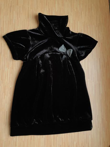 Zamatove saty na styl wednesday, palomino,104