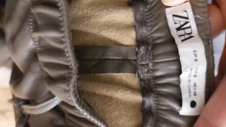 Dámske  kožené dámske nohavice zn. zara xl, zara,xl