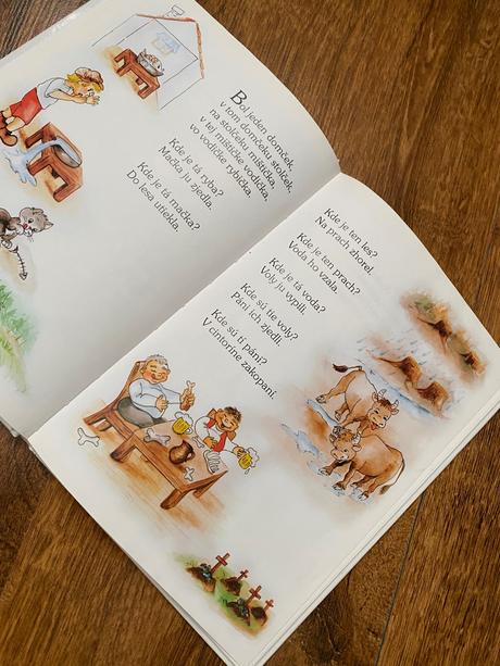 Knižka slimák slimák vystrc rozky, 