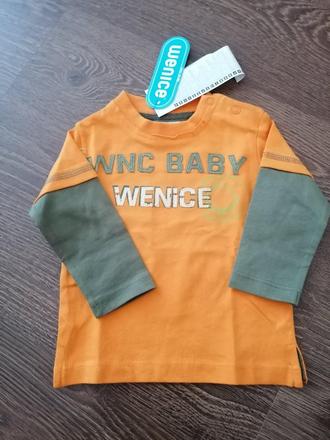 Tričko dlhý rukáv, wenice,68 / 74