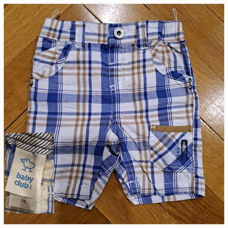 Chlapčenské kraťasy veľ.74, baby club,74