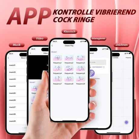 Vibračná osa s app, 