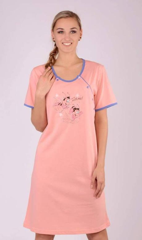 Materská nočná košieľka na kojenie, l / m / s / xl / xxl