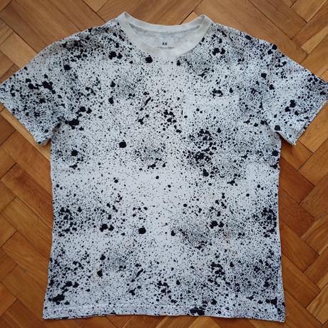Tričko h&m - prskané, h&m,158
