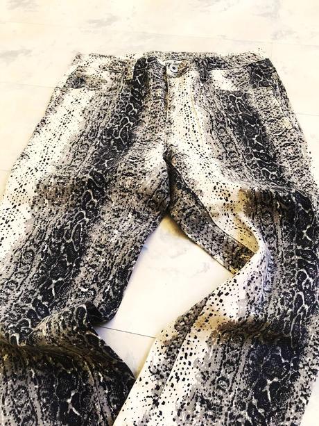 Trendy nohavice s vys.pásom, m