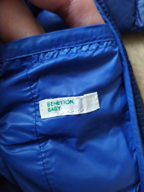 Prechodná bunda/vetrovka, benetton,68