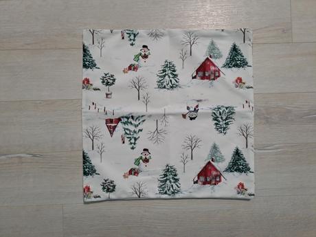 Zasnežené vianoce velúr,