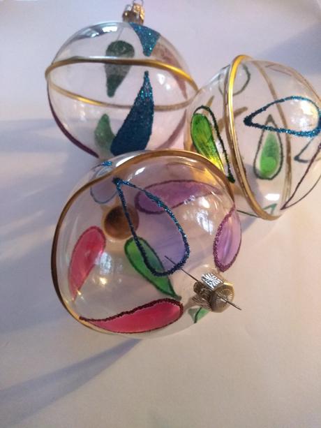 Vianočné gule  retro - 38eur, 