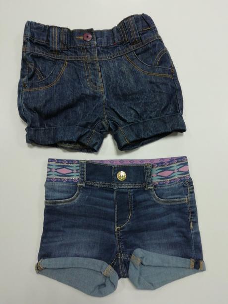 Rifľové kraťasy, h&m,98