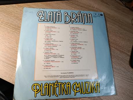 Lp dvojplatňa - zlatá brána - planétka muzika, 
